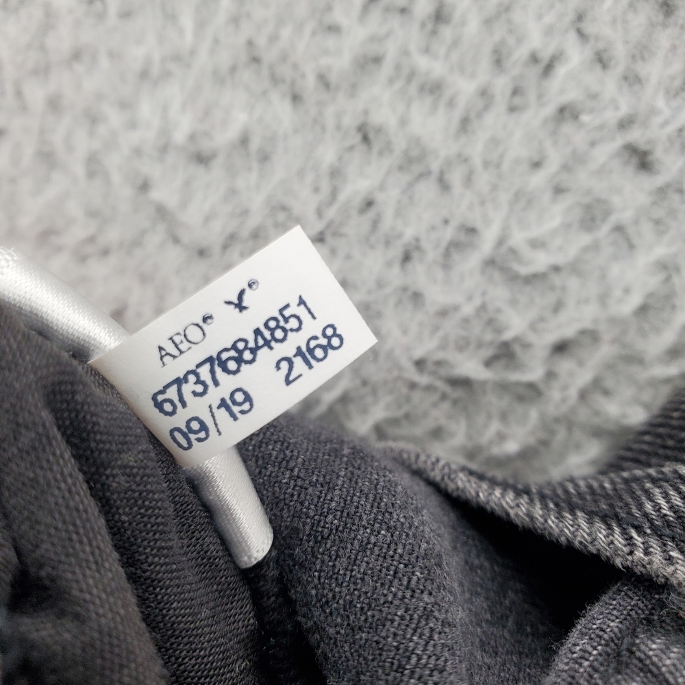 American Eagle Tomgirl Overalls Womens Size Small Black - Picture 6 of 13